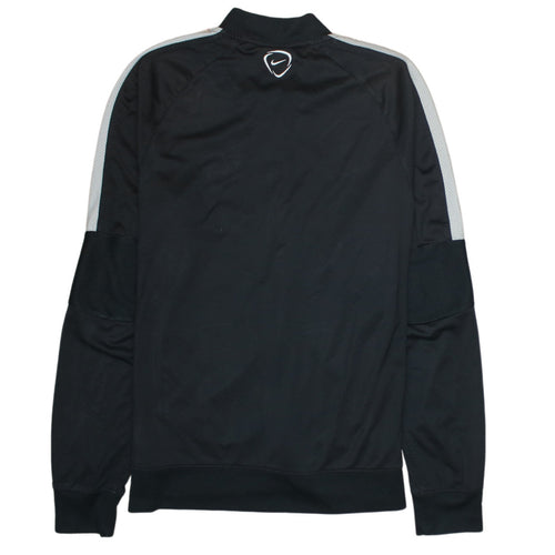 Nike Men's Black Full Zip Dri-Fit Sports Sweatshirt M