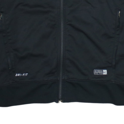 Nike Men's Black Full Zip Dri-Fit Sports Sweatshirt M