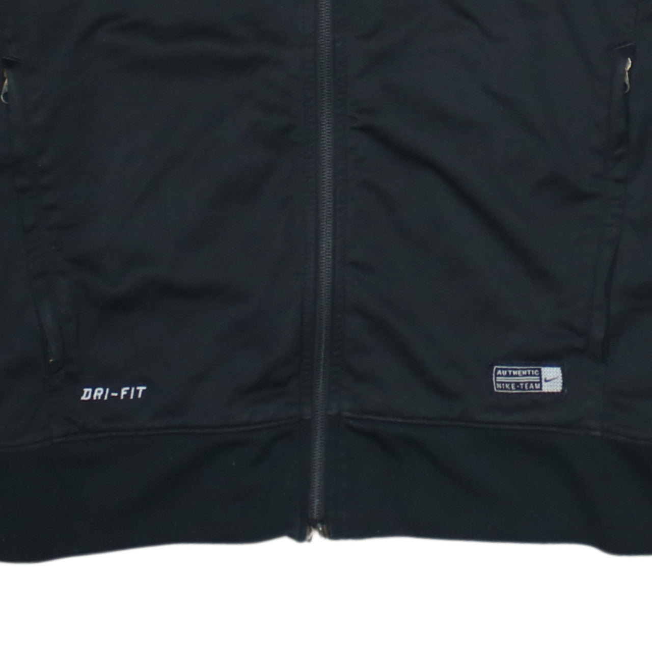 Nike Men's Black Full Zip Dri-Fit Sports Sweatshirt M