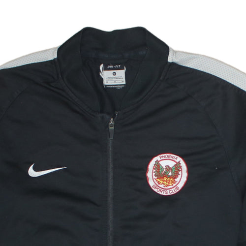 Nike Men's Black Full Zip Dri-Fit Sports Sweatshirt M