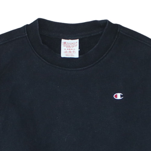Champion Men's Black XS Reverse Weave Pullover Sweatshirt