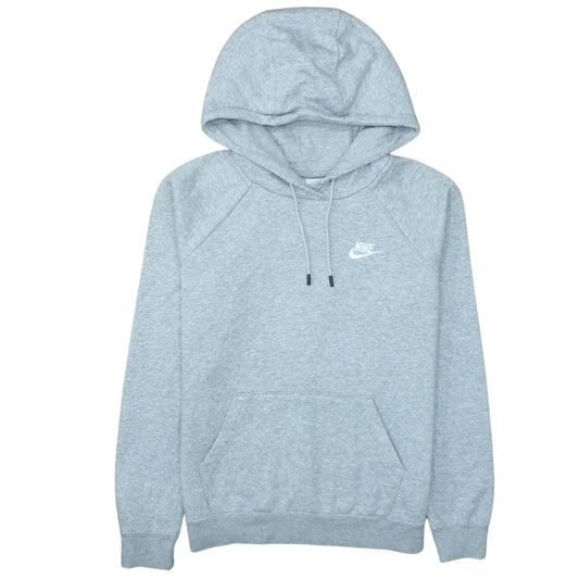 Nike Men's Grey Pullover Hoodie S Regular Fit Fleece Sportswear