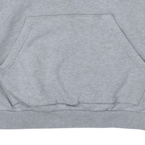 Adidas Women Grey Long Sleeve Pullover Hoodie Size 8