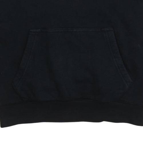 Adidas Womens Black XS Pullover Hoodie with Trefoil Logo
