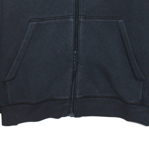 Under Armour Boys Black Full Zip Hoodie YXL 14-15 Years ColdGear