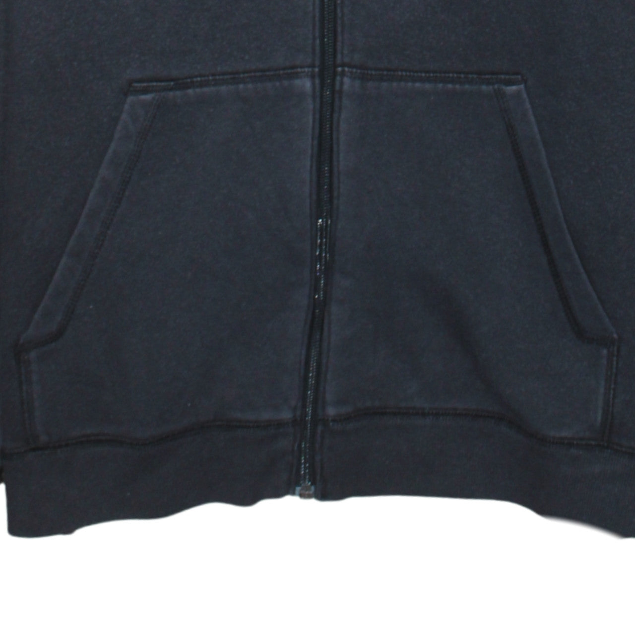 Under Armour Boys Black Full Zip Hoodie YXL 14-15 Years ColdGear