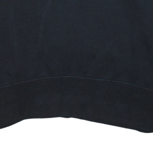 Nike Women's Black Small Pullover Hoodie Cotton Blend Lined