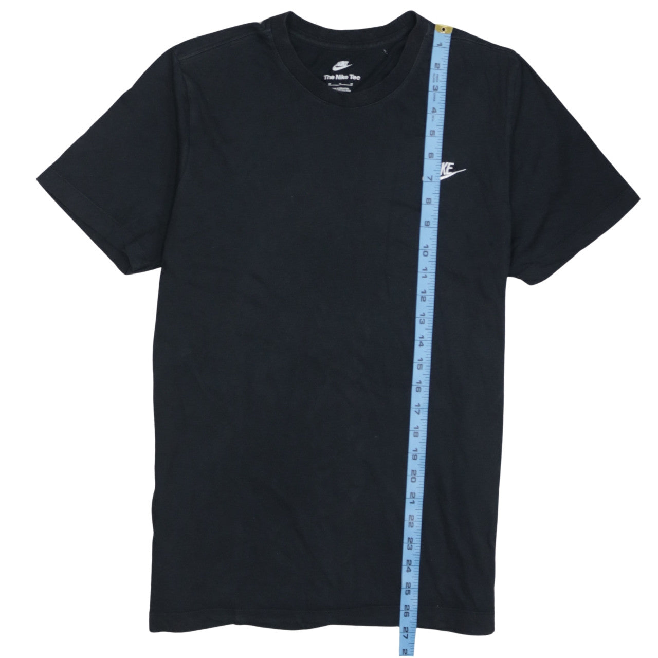 Nike Men's Black Crew Neck Short Sleeve Classic Cotton T-Shirt Size M