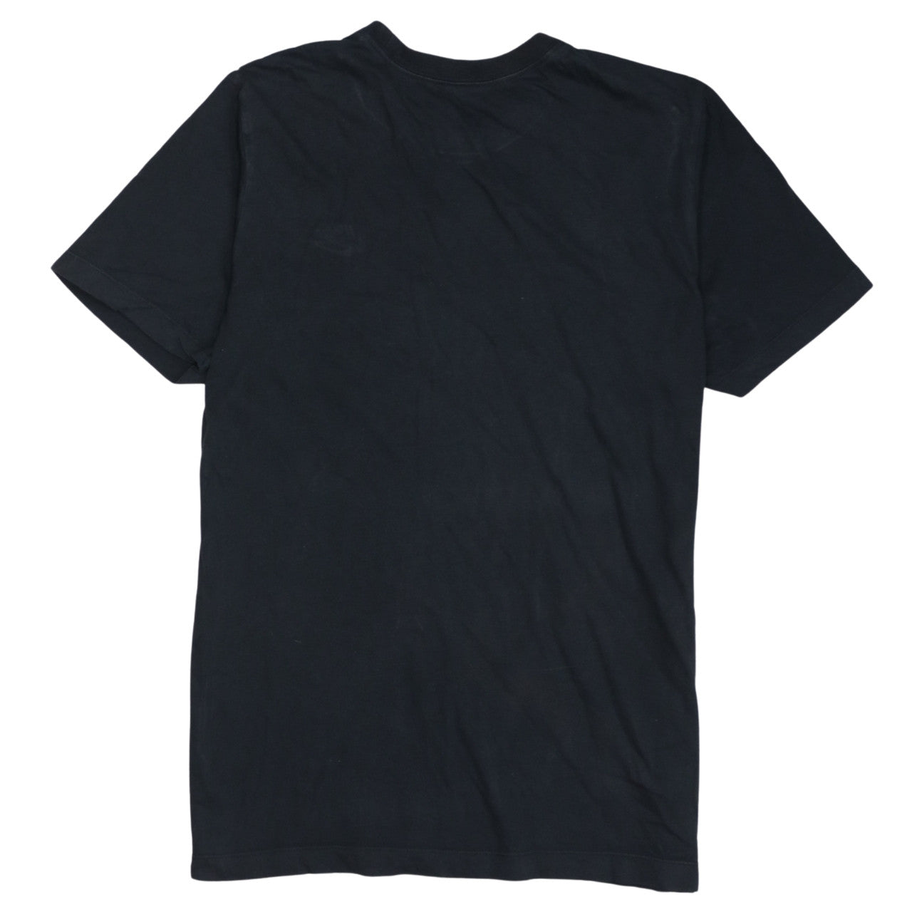 Nike Men's Black Crew Neck Short Sleeve Classic Cotton T-Shirt Size M