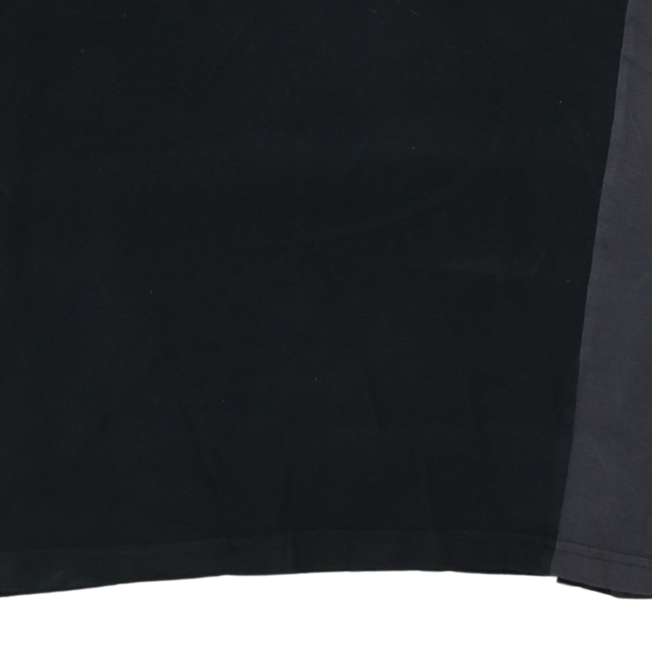 Puma Mens Black Colourblock Cotton Crew Neck T-Shirt Size L