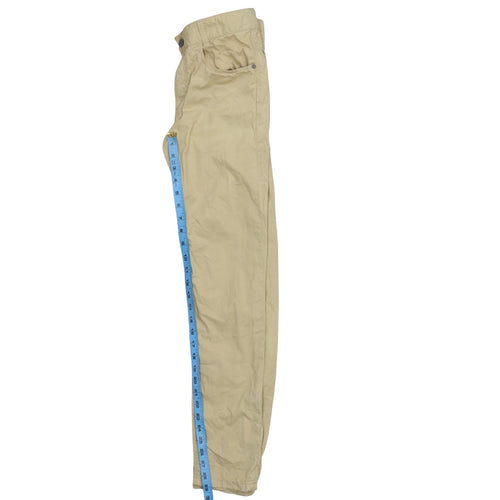 Hugo Boss Boys Beige Slim Fit Cotton Chino Trousers 14 Years