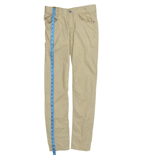 Hugo Boss Boys Beige Slim Fit Cotton Chino Trousers 14 Years