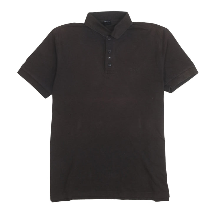 Hugo Boss Men's Brown Pima Cotton Polo Shirt Size L