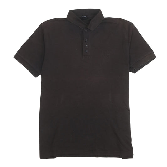 Hugo Boss Men's Brown Pima Cotton Polo Shirt Size L