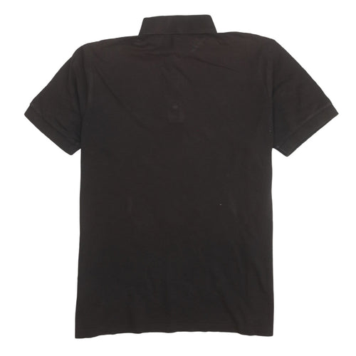 Hugo Boss Men's Brown Pima Cotton Polo Shirt Size L