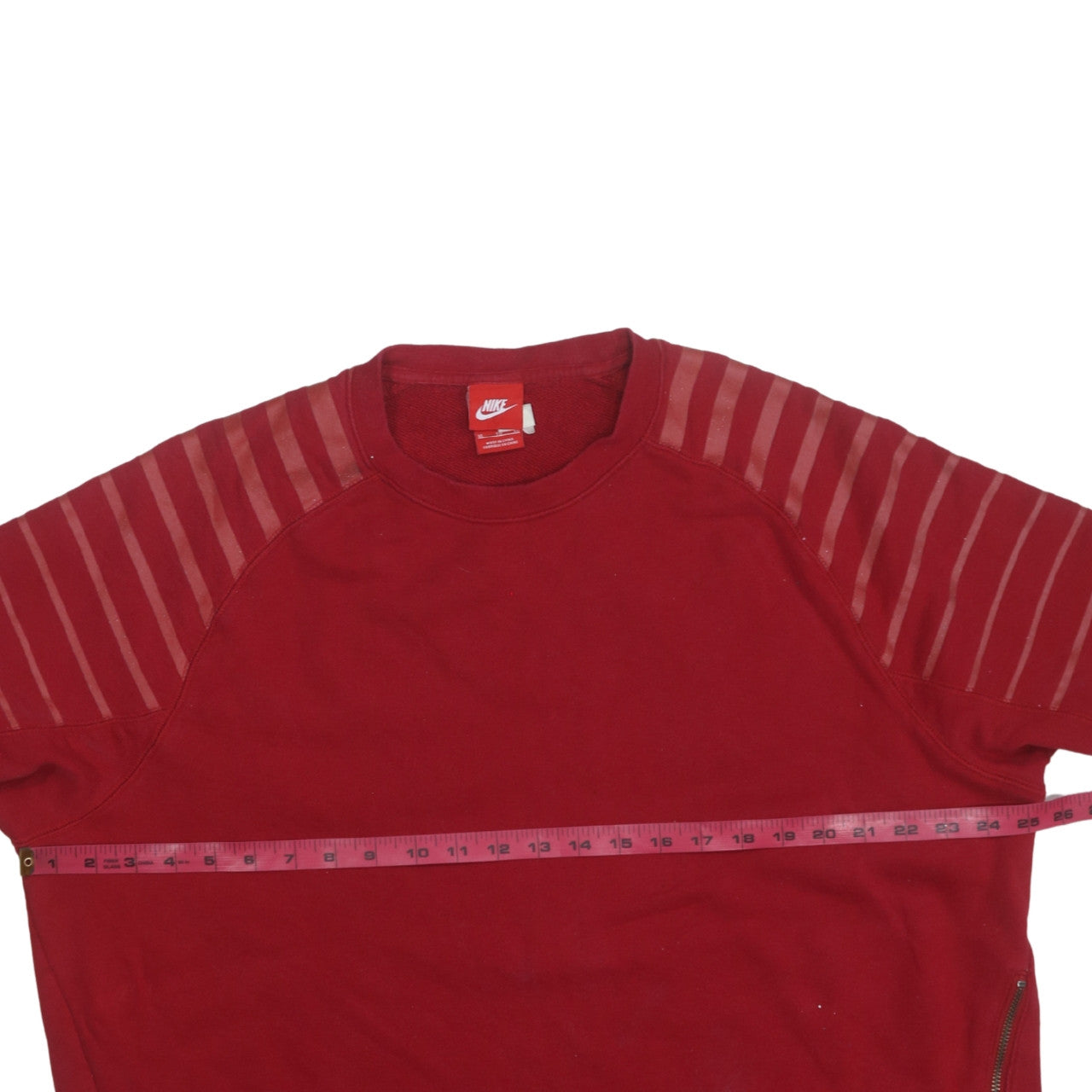 Nike Men's Red XL Pullover Crew Neck Track & Field Sweatshirt