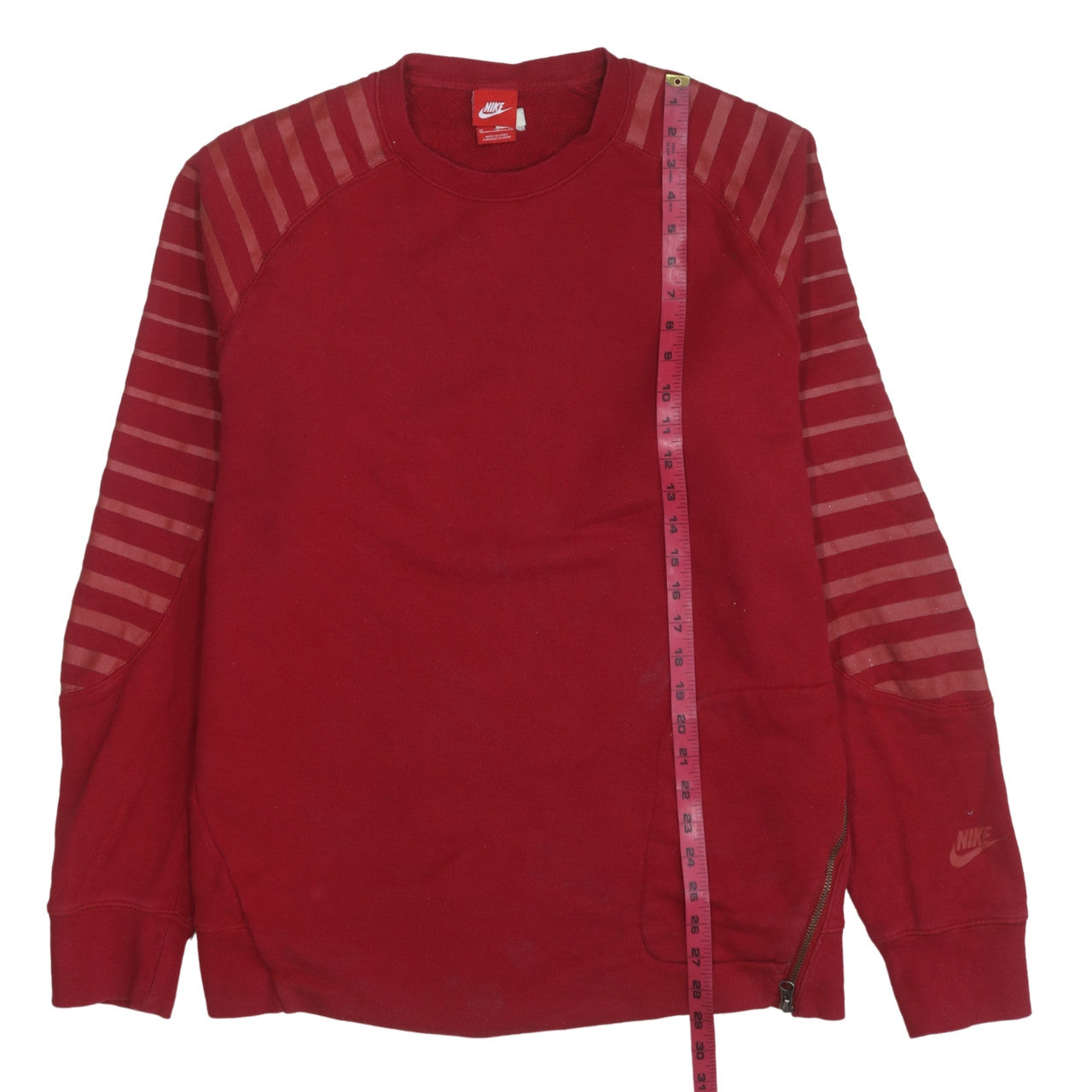 Nike Men's Red XL Pullover Crew Neck Track & Field Sweatshirt