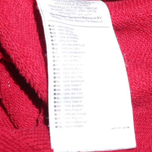 Nike Men's Red XL Pullover Crew Neck Track & Field Sweatshirt