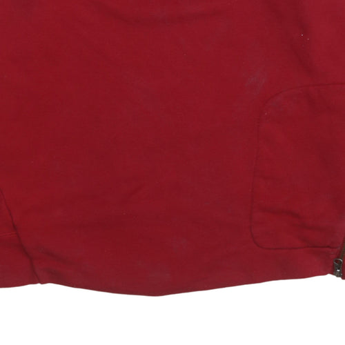 Nike Men's Red XL Pullover Crew Neck Track & Field Sweatshirt