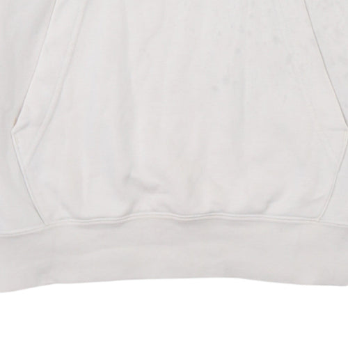 Nike Womens Beige Pullover Hoodie XS Cotton Blend Casual