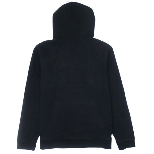 GAP Men’s Black Pullover Hoodie Medium Logo Fleece Sweatshirt