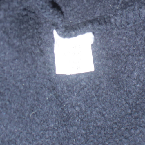 GAP Men’s Black Pullover Hoodie Medium Logo Fleece Sweatshirt