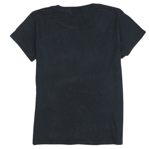 Levi's Women's Black Cotton Logo T-Shirt Medium
