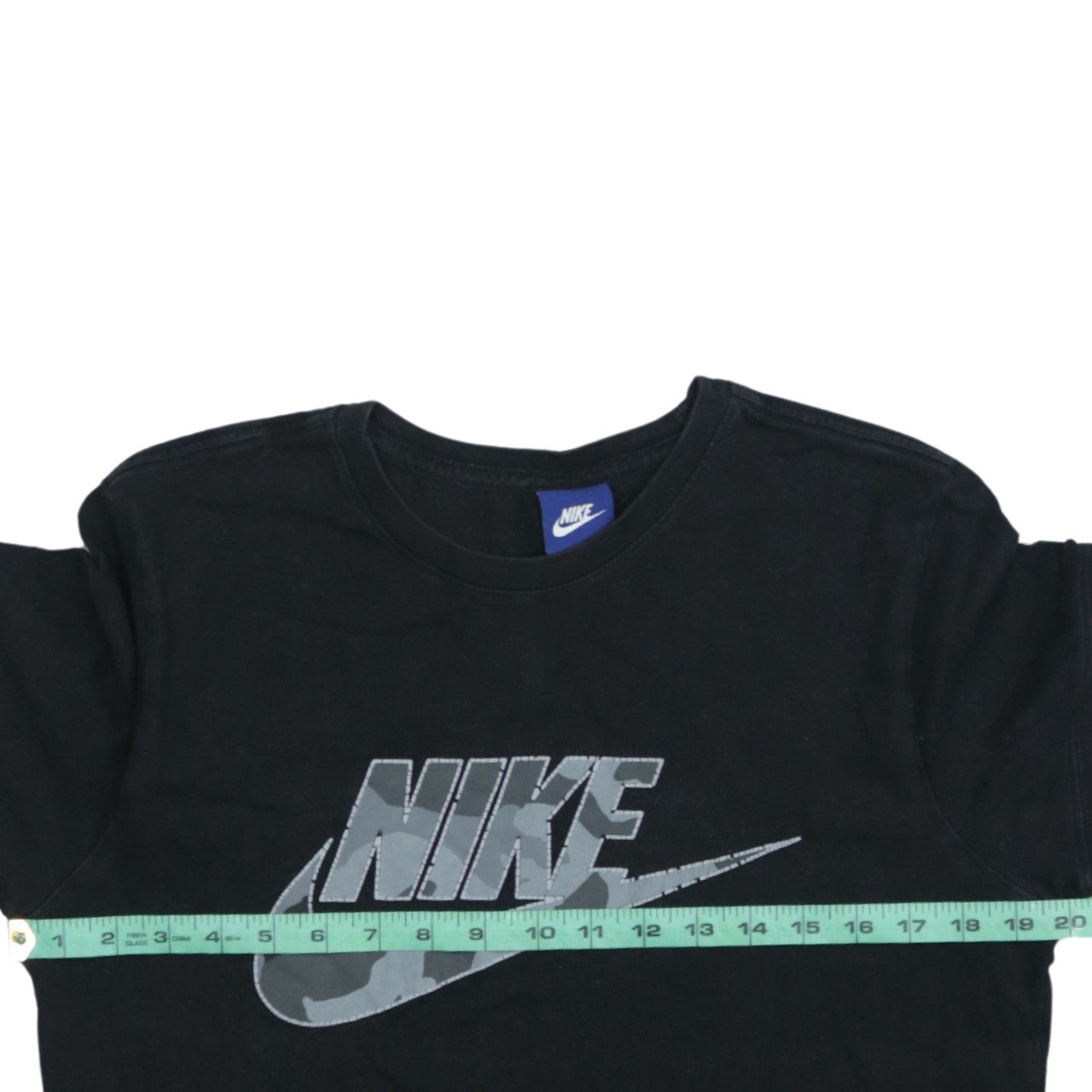 Nike Men's Black Graphic Logo Short Sleeve Cotton T-Shirt M
