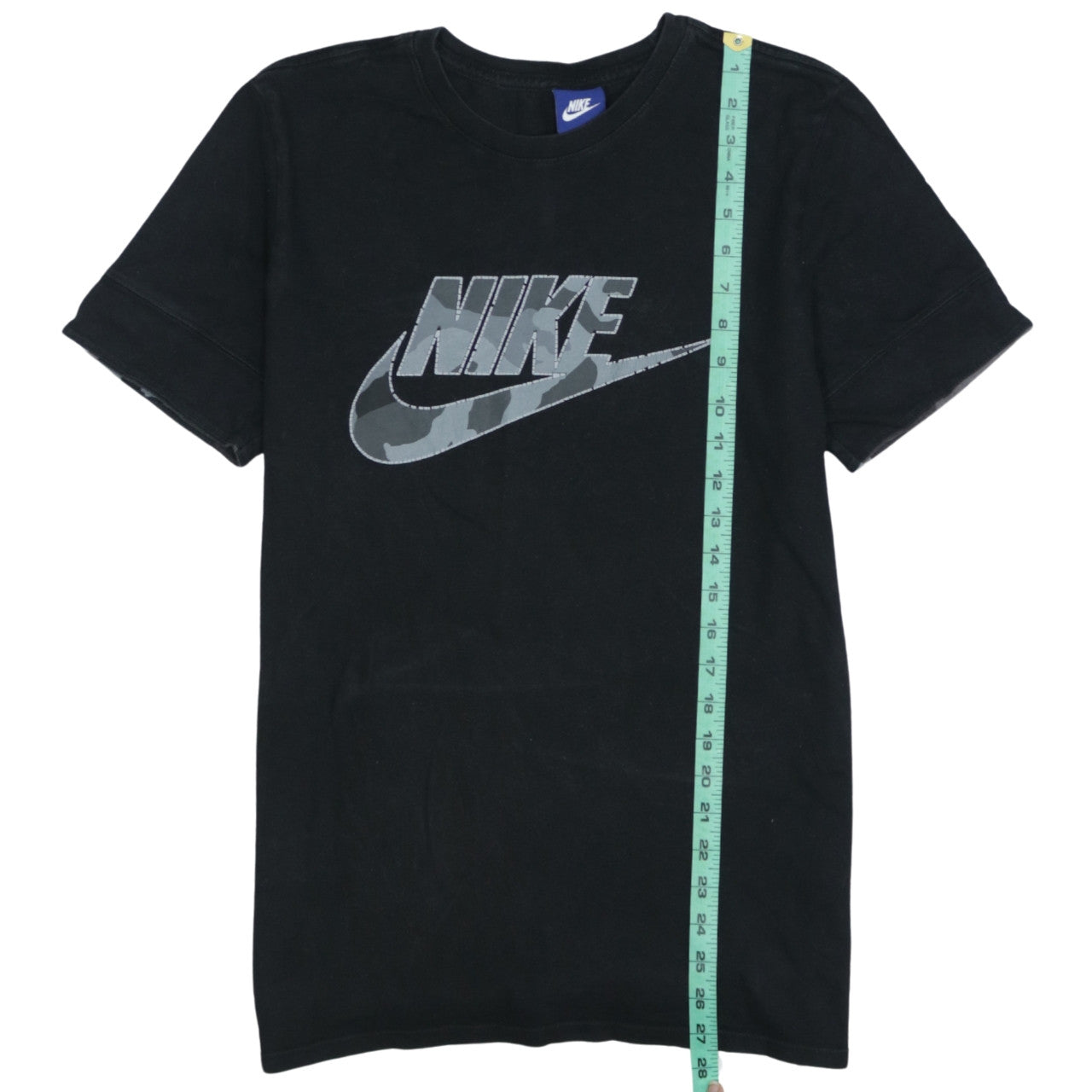 Nike Men's Black Graphic Logo Short Sleeve Cotton T-Shirt M