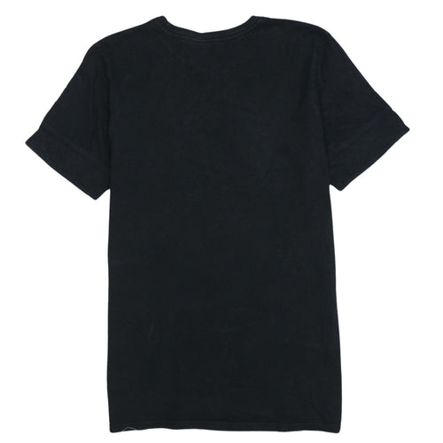 Nike Men's Black Graphic Logo Short Sleeve Cotton T-Shirt M
