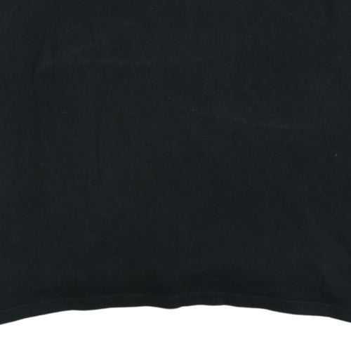 Nike Men's Black Graphic Logo Short Sleeve Cotton T-Shirt M