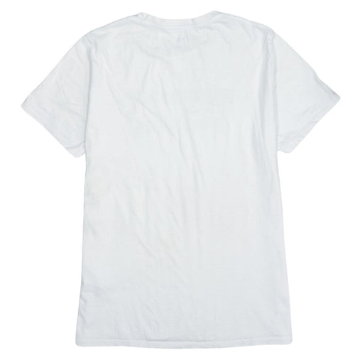 Levi's Men's White Logo Graphic Crew Neck Short Sleeve T-Shirt L