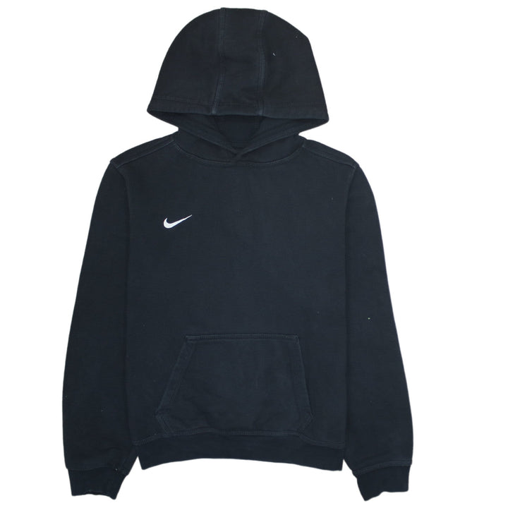 Nike Boys Black XL Pullover Hoodie 13-15 Years Soft Cotton Blend