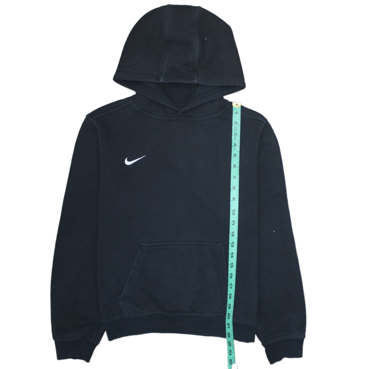 Nike Boys Black XL Pullover Hoodie 13-15 Years Soft Cotton Blend