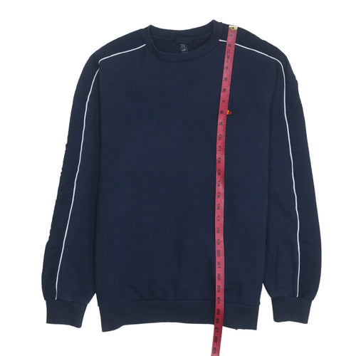 Ellesse Men's Blue Crew Neck Pullover Sweatshirt Size M