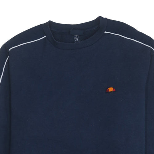 Ellesse Men's Blue Crew Neck Pullover Sweatshirt Size M