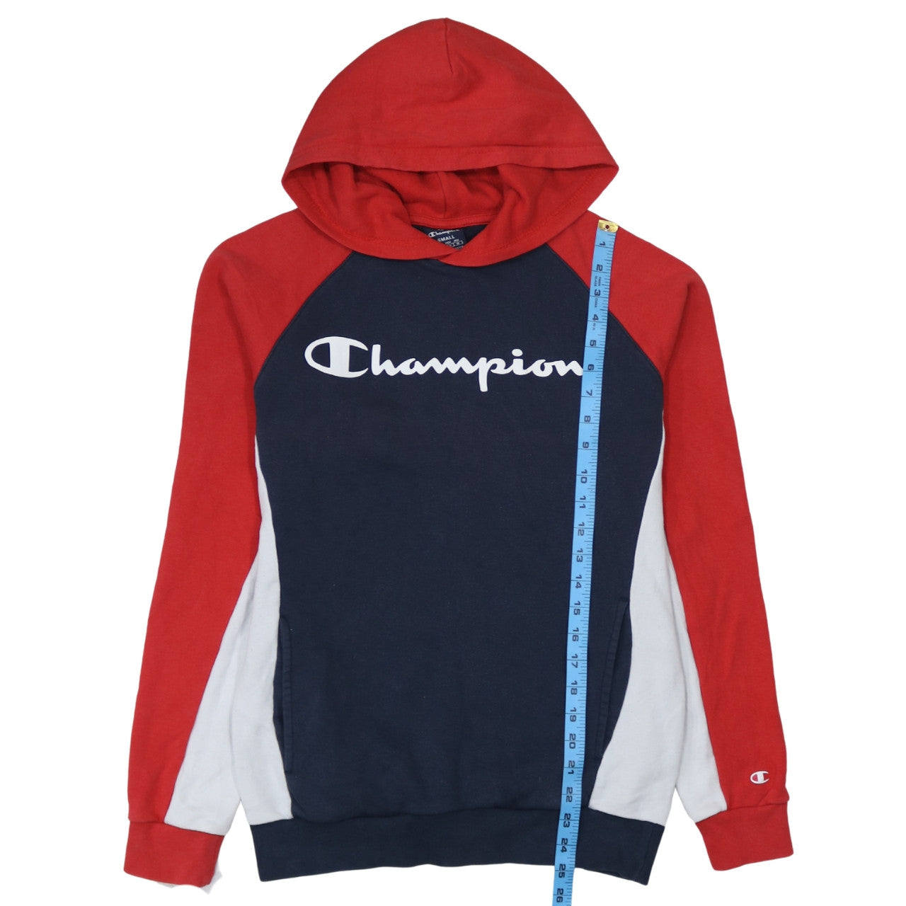 Champion Men's Multicoloured Pullover Hoodie Small Athletic Fit