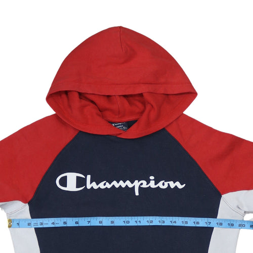 Champion Men's Multicoloured Pullover Hoodie Small Athletic Fit