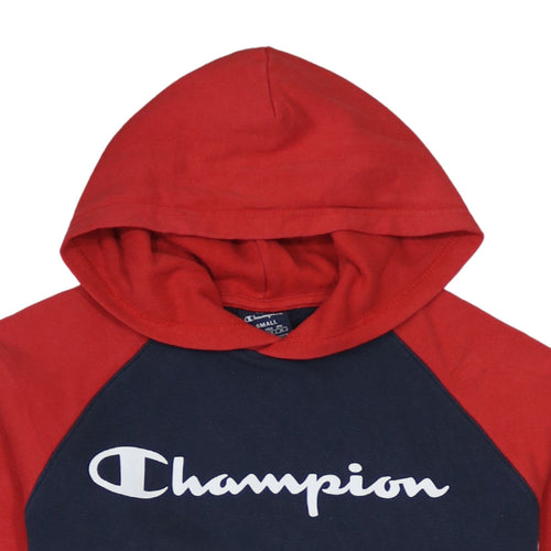 Champion Men's Multicoloured Pullover Hoodie Small Athletic Fit