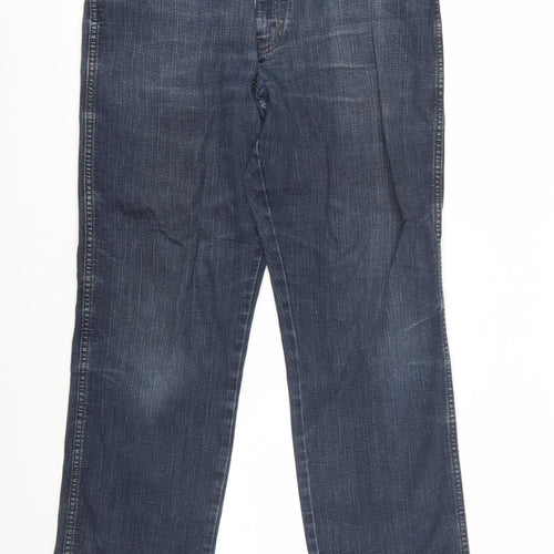 Wrangler Men's Blue Texas Regular Fit Straight Denim Jeans W32 L32