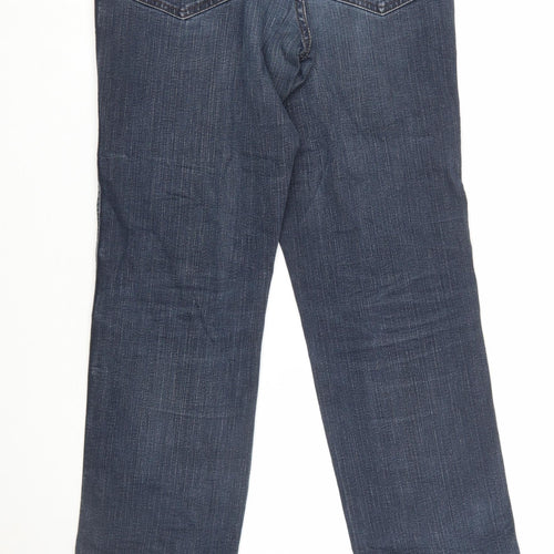 Wrangler Men's Blue Texas Regular Fit Straight Denim Jeans W32 L32