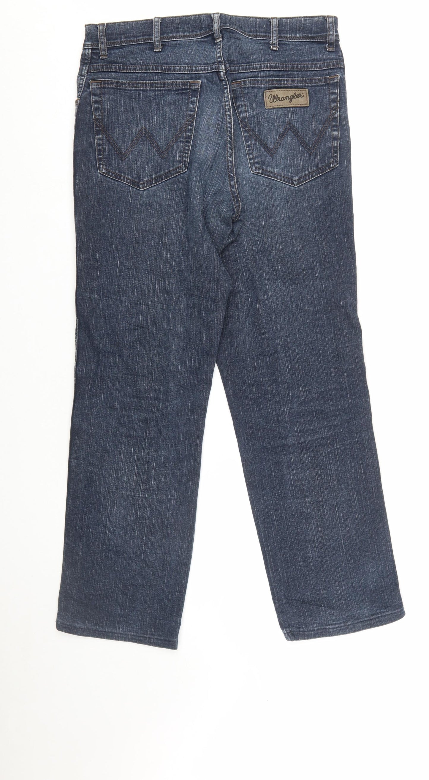 Wrangler Men's Blue Texas Regular Fit Straight Denim Jeans W32 L32
