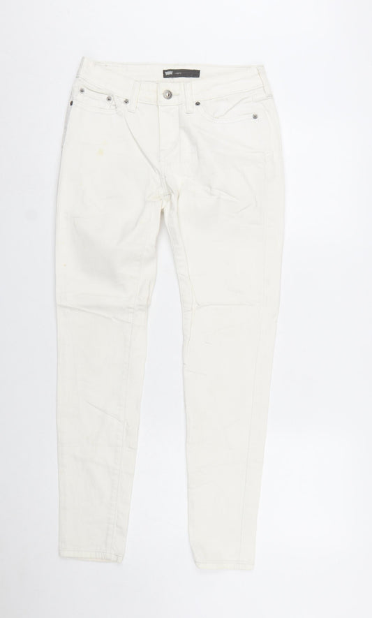 Levi's Women's White Slim Fit Jegging Jeans W28 L30