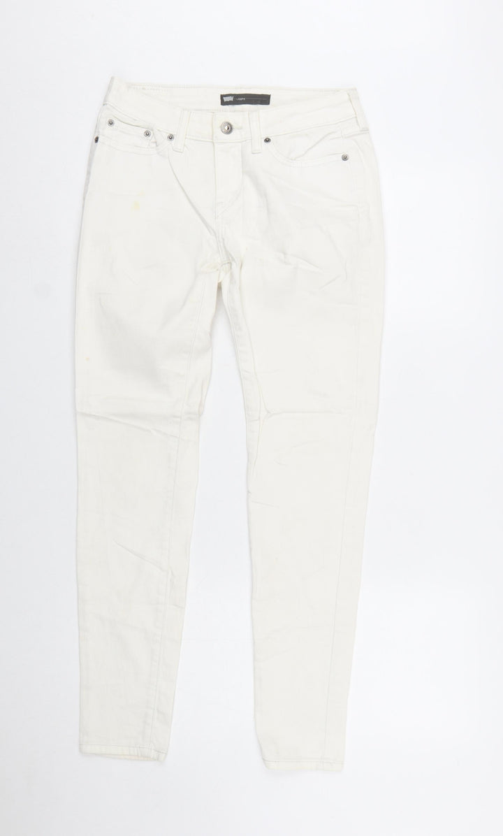 Levi's Women's White Slim Fit Jegging Jeans W28 L30