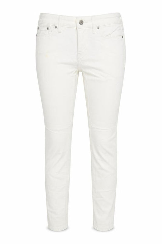 Front view of Levi's Women's White Slim Fit Jegging Jeans W28 L30