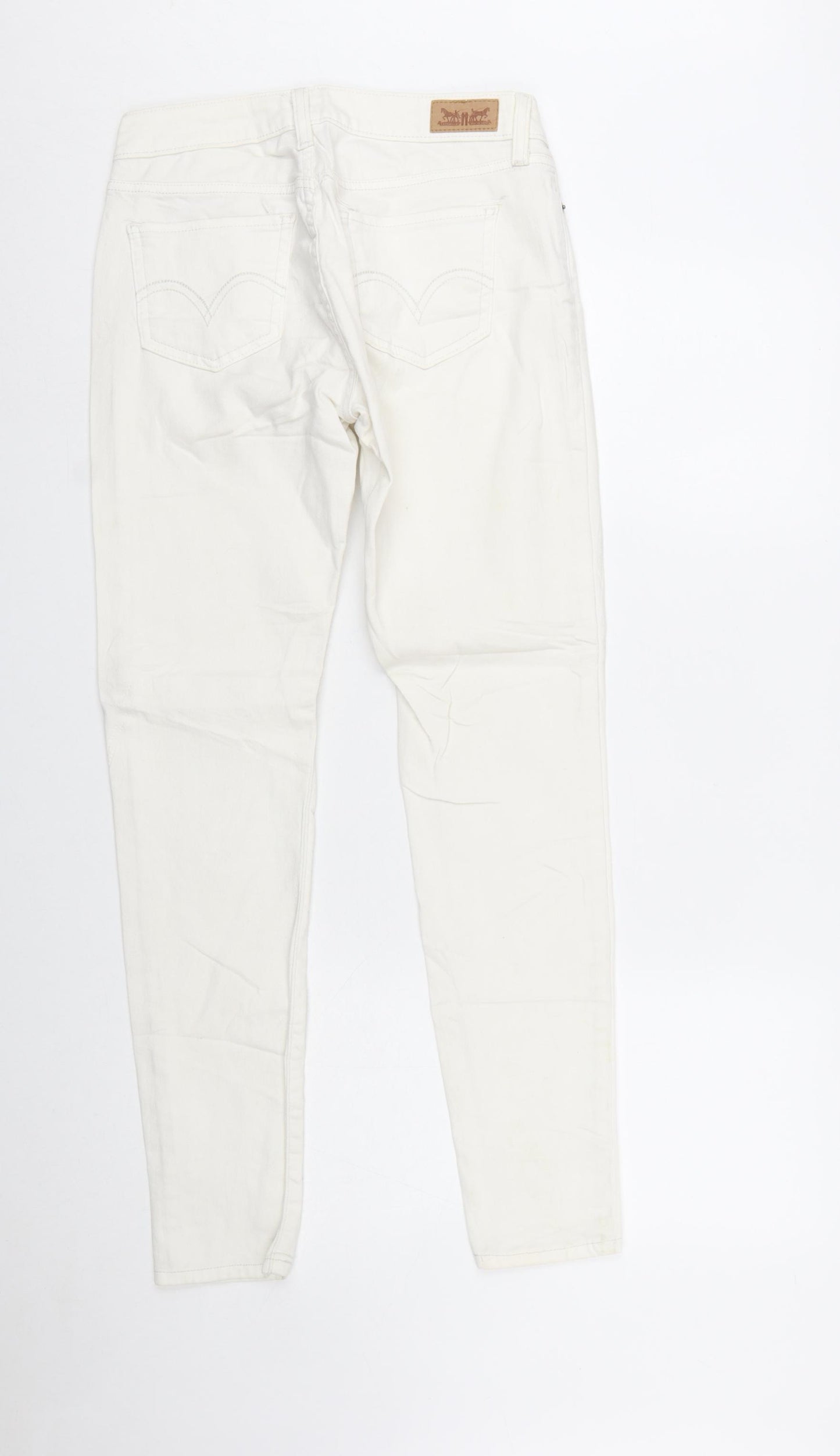 Levi's Women's White Slim Fit Jegging Jeans W28 L30