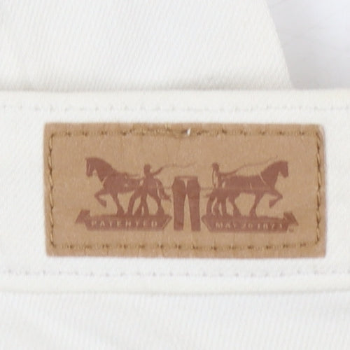 Levi's Women's White Slim Fit Jegging Jeans W28 L30
