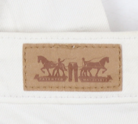 Levi's Women's White Slim Fit Jegging Jeans W28 L30
