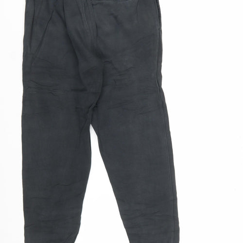 Nike Men's Black Jogger Sweatpants S Regular Fit Fleece Trousers