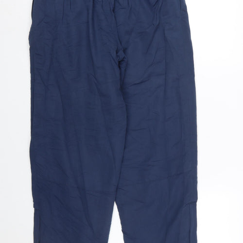 Umbro Mens Blue Polyester Track Pants M Sports Casual Trousers